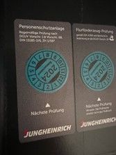 Hochregalstapler inkl. Ladegerät, Jungheinrich, mit kl. Fehler in Bad Salzuflen