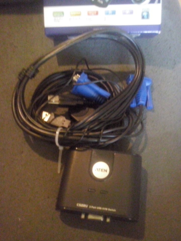 ***ATEN-2-Port USB / KVM Switch*** NEU in OVP in Stolberg (Rhld)