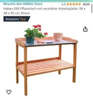 Gartentisch mit verzinkter Arbeitsplatze NEU Sachsen - Waldheim Vorschau