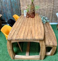 250 cm Gartentisch Teakholz NEU Teak Holz Massiv Gartenmöbel Garten Möbel Echtholz Tisch Outdoor Table Tuin Braun Oval Recheckig Nordrhein-Westfalen - Wermelskirchen Vorschau