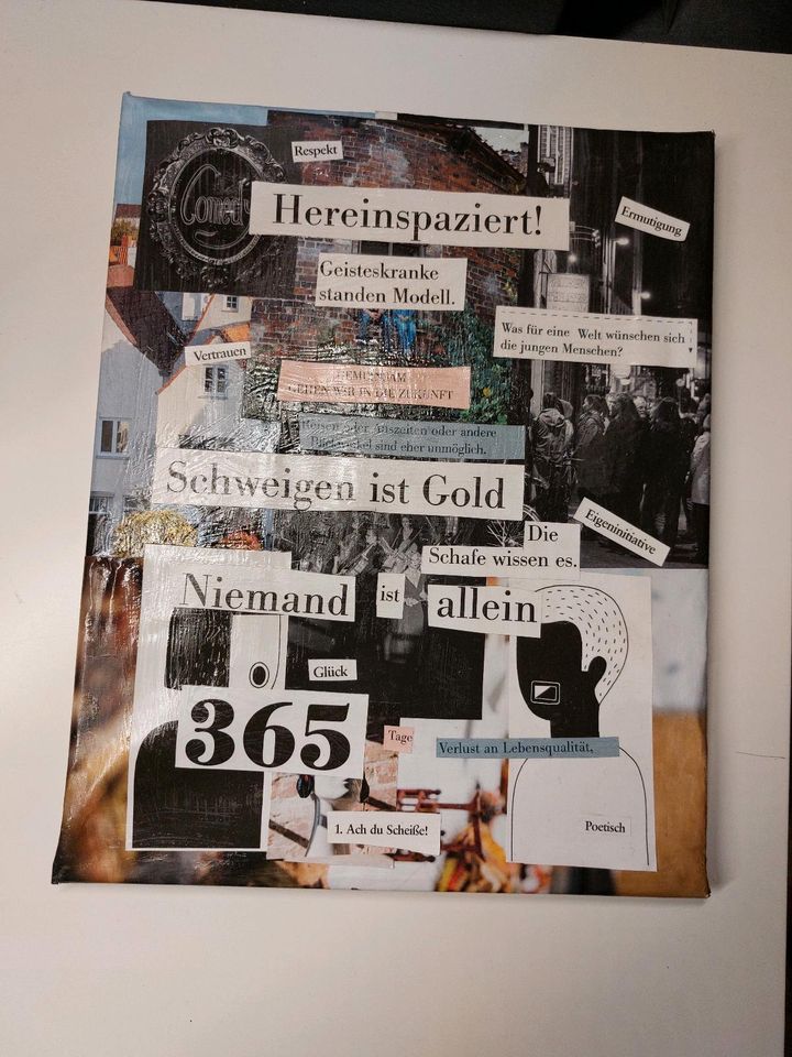 Zeitschriften Collage in Göttingen