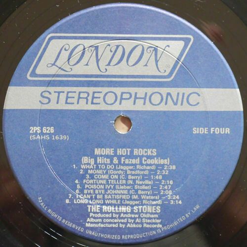 2LP The Rolling Stones More Hot Rocks London 2PS 626/7 USA 1972 in Caputh