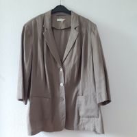 Leinen/Viskose Jacke Blazer Canda Gr.52 schlammfarben Bayern - Bayreuth Vorschau