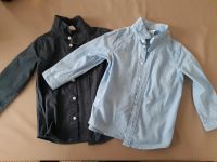 2 H&M Baby Jungen Langarmhemden Gr.92 blau Rheinland-Pfalz - Erpolzheim Vorschau