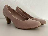 Damenschuhe in Gr. 40 - Zartrosa Wildlederoptik Bayern - Nersingen Vorschau