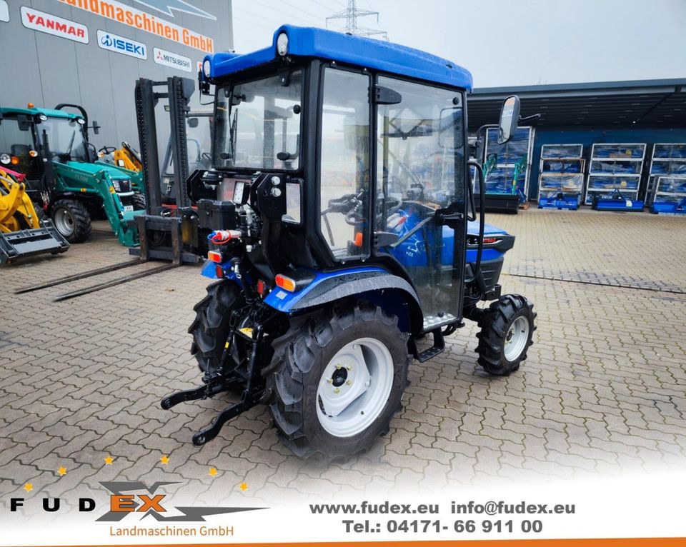 Farmtrac 26 mit Kabine Radialreifen Fudex Kleintraktor Traktor Escorts Kubota Ltd. in Winsen (Luhe)