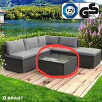 NEU! Alu Polyrattan Tisch mit Glasplatte Schwarz Niedersachsen - Stuhr Vorschau