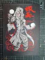 Jiraiya Artwork Zeichnung Naruto Shippuden A4 Berlin - Mitte Vorschau