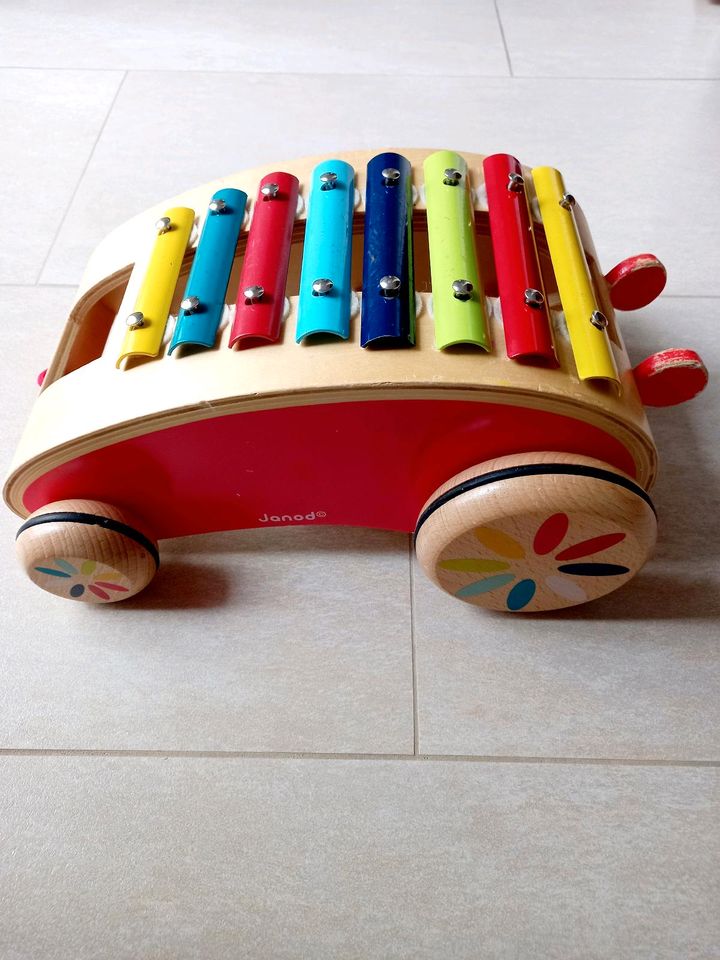 Kinder Musik Spielzeug Holz xylophon Musikinstrument Kinder Wagen in Recklinghausen