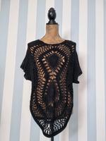 Schwarze Boho Häkeltunika Gr. S Vero Moda Saarland - Bous Vorschau