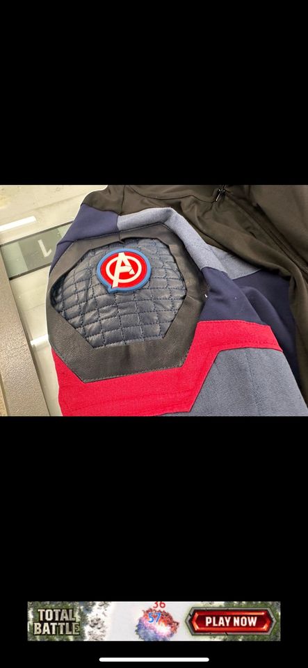 Captain America Marvel Cosplay Kostüm Premium in Herzogenrath