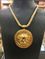 Versace Medusa 585 Gold Anhänger, Halskette. 104 Gramm. Neu. Nordrhein-Westfalen - Velbert Vorschau