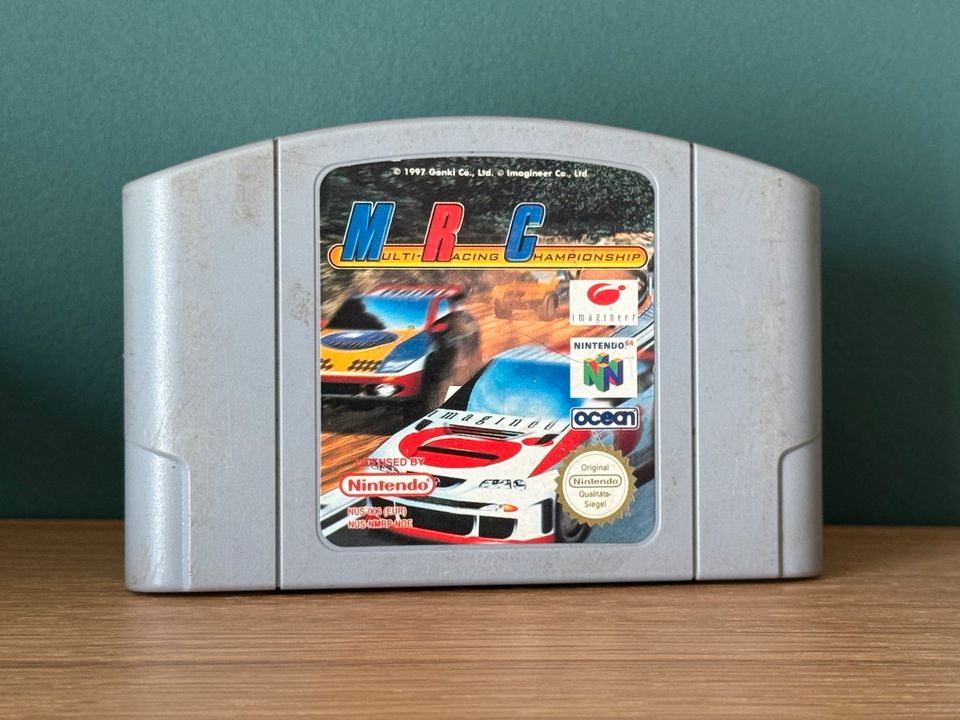 Nintendo 64 N64 Spiel MRC Multi Racing Championship in Hamburg