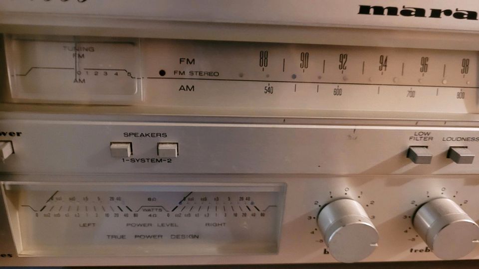 Marantz SR 1000 Stereophonic, Receiver, Radio, Hifi, 1982 in Saalfeld (Saale)