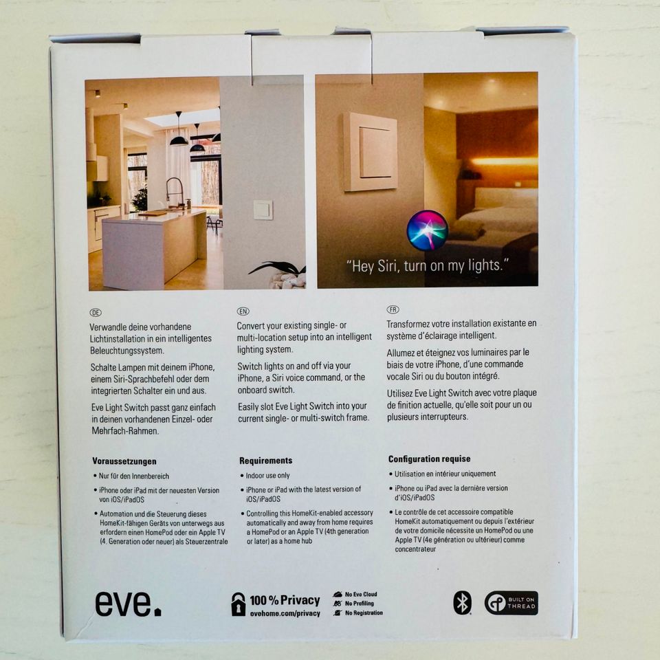 Eve light switch - Smarter Lichtschalter in Jever