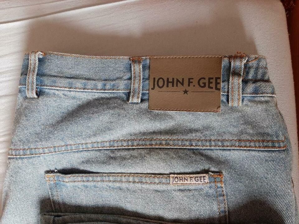JOHN F GEE Herren Jeans Gr.60 in Stone Hellblau / TOP / Übergröße in Detern