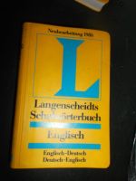 Langenscheidts Schulwörterbuch Englisch - Bearbeitung 1986 Nordrhein-Westfalen - Dülmen Vorschau