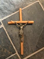 Holzkreuz mit Jesus Figur Bayern - Würzburg Vorschau