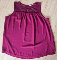 ❌NEU❌ Fließendes Blusen-Top mit Spitze von esprit Gr. XL fuchsia Bayern - Legau Vorschau