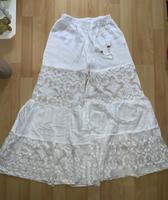 Hippie Boho Palazzo Hose Hosenrock Leinen Spitzen 36 S Weiß Rheinland-Pfalz - Ingelheim am Rhein Vorschau
