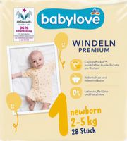 Windeln von babylove newborn neu 56 Stück Nordrhein-Westfalen - Wesseling Vorschau