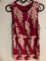 CocktailKleid Etuikleid Oasis Gr. 34 bordeauxrot rot beige Bayern - Königsbrunn Vorschau