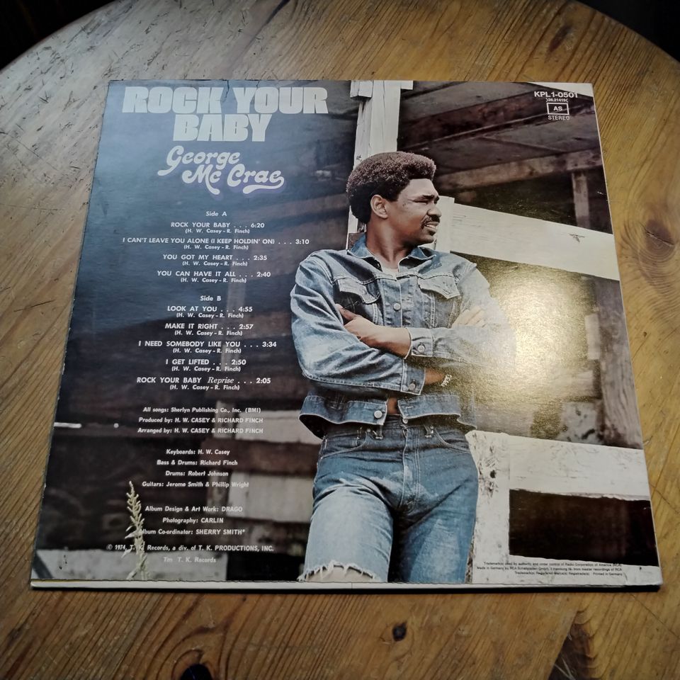 George Mc Crae Rock your Baby LP 1974 Vinyl very good Miami Soul in Kiel