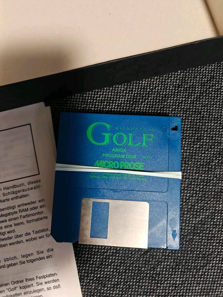 Microprose Golf für Commodore Amiga in Biebergemünd