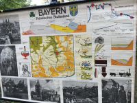 Schulkarte Wandbild Tapete BAYERN Fränkisches Stufenland VINTAGE Bayern - Uttenreuth Vorschau