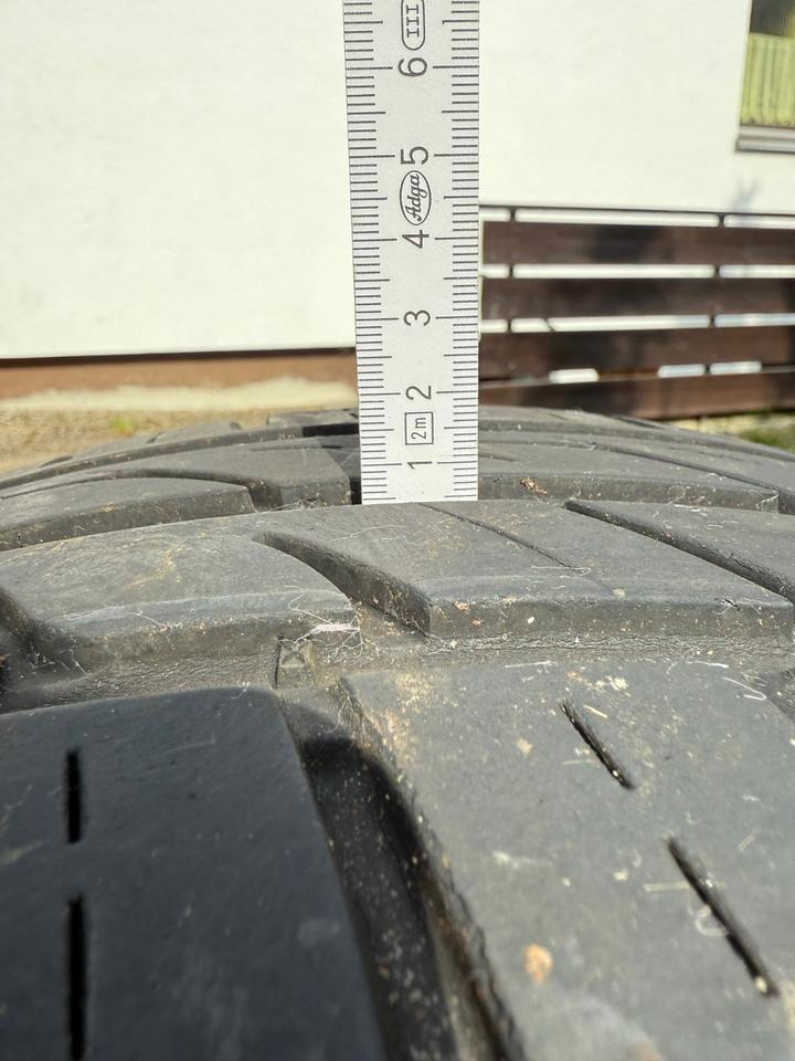 Satz Sommerreifen auf Stahlfelge, 195/65 R15, Renault Megane 2 in Konradsreuth