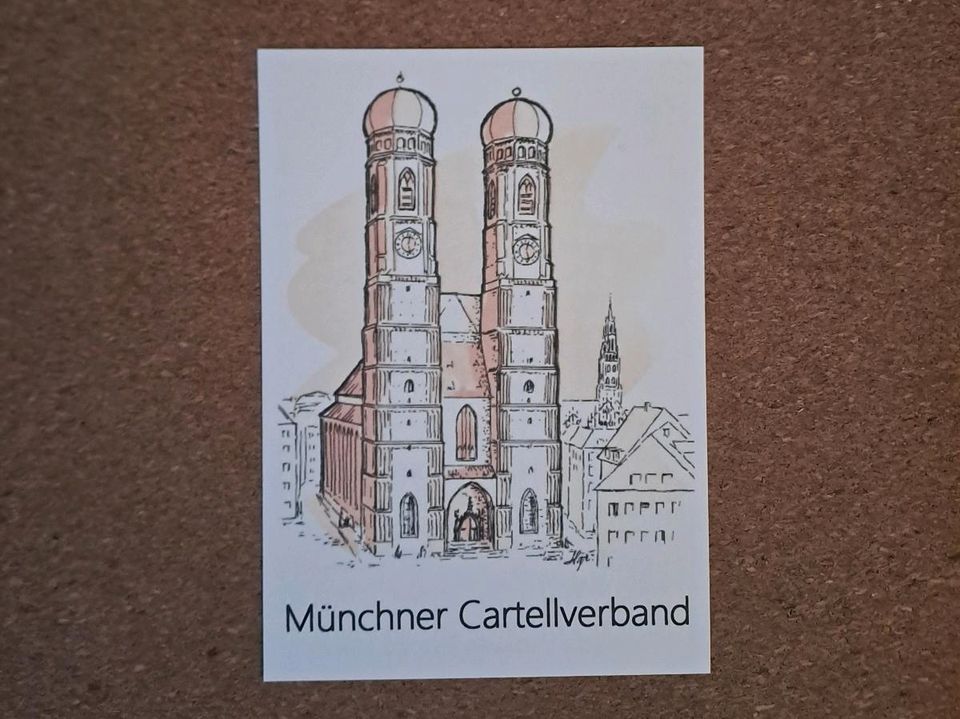 Postkarte Münchner Cartellverband - Studentika in Berlin