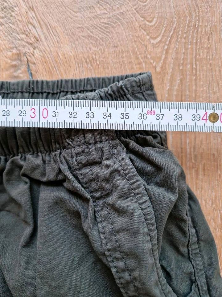 BERSHKA PARACHUTE PANTS HOSE CARGOHOSE 36/S olive Grün in Nürnberg (Mittelfr)