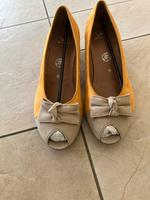 Schuhe, Pumps, Via Milano 38,5 gelb Sachsen - Nünchritz Vorschau