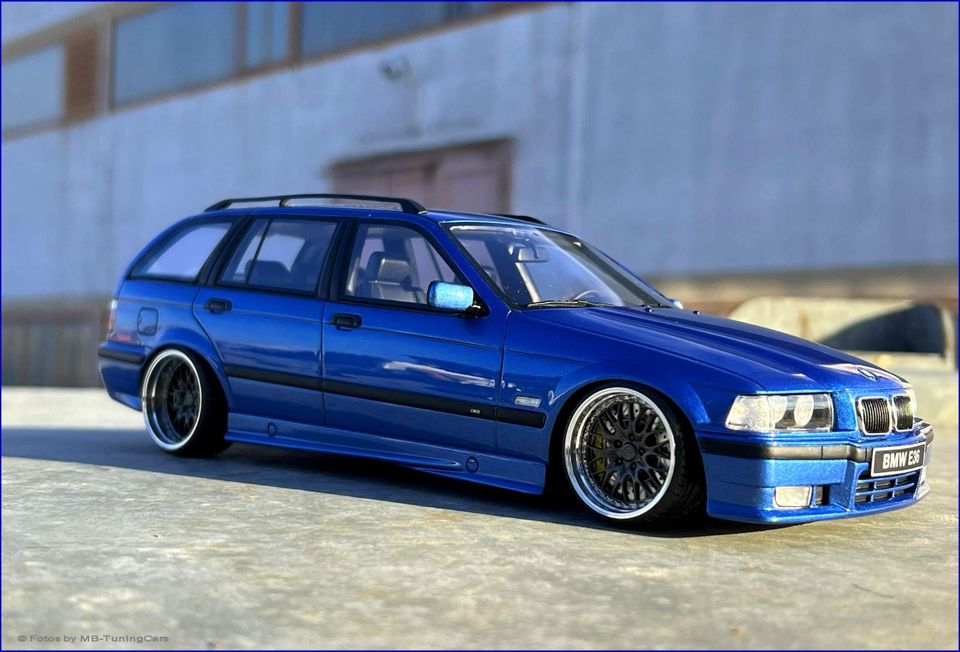 1:18 BMW E36 328I MPack Touring Estoril blau inkl.OVP in Weimar