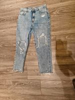 Bull&Bear Mom Jeans WeightLeg 40 Cutouts Niedersachsen - Großheide Vorschau