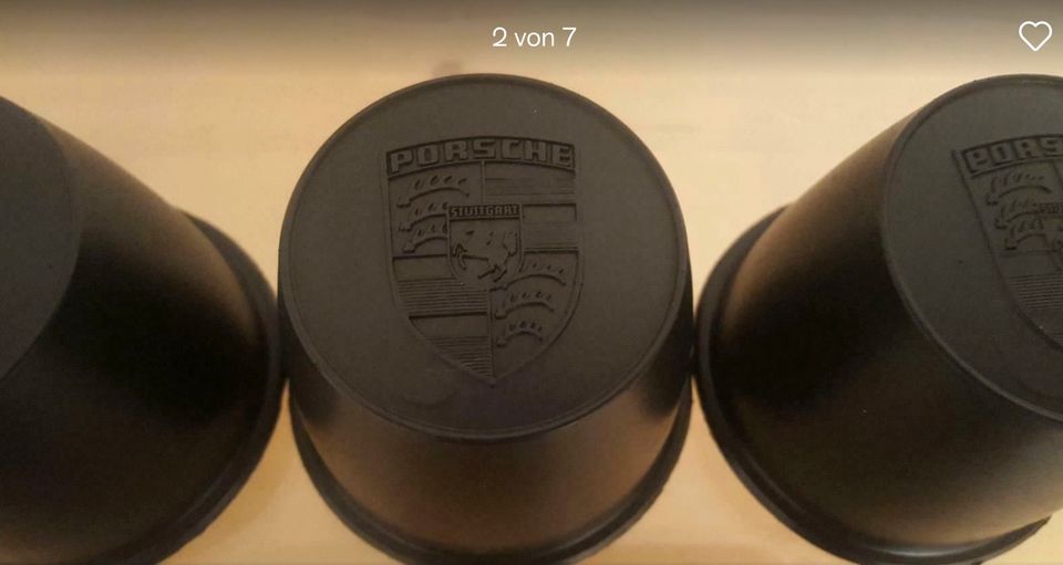 Porsche Nabendeckel Zierdeckel für Stahlfelgen in Ansbach