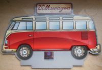 Volkswagen / VW Bulli Werbeschild ca. 280x190x5mm Nordrhein-Westfalen - Dormagen Vorschau