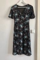 H&M Kleid braun geblümt festlich Flügelärmel XS 34 Hamburg-Nord - Hamburg Eppendorf Vorschau