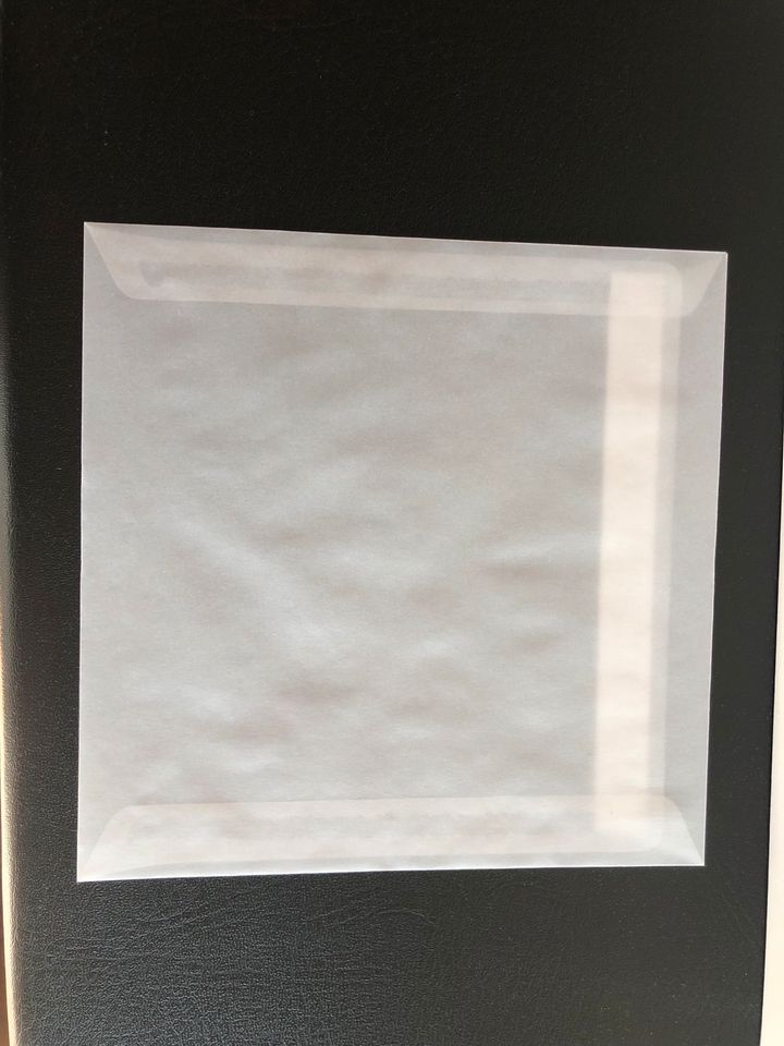 10 Stck Briefumschläge 160x160 mm Transparent weiß in Gomaringen