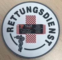 Gummi Rubber 3D Emblem Patch Rettungsdienst DRK Fachkraftabzeiche Rheinland-Pfalz - Grünstadt Vorschau