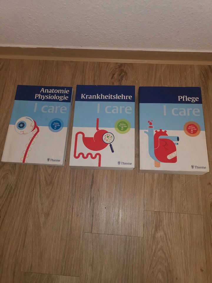 I Care Bücher alle 3 Paket Krankheitslehre,Anatomie,Physiologie in Gelsenkirchen