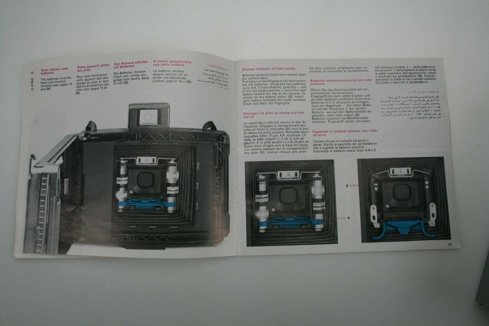 Polaroid-Kamera EE 100 Special Sofortbild- / Sucherkamera 1970er in Neuffen