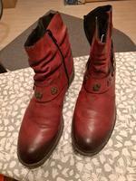 Rieker Stiefelette rot, 42 Hessen - Solms Vorschau