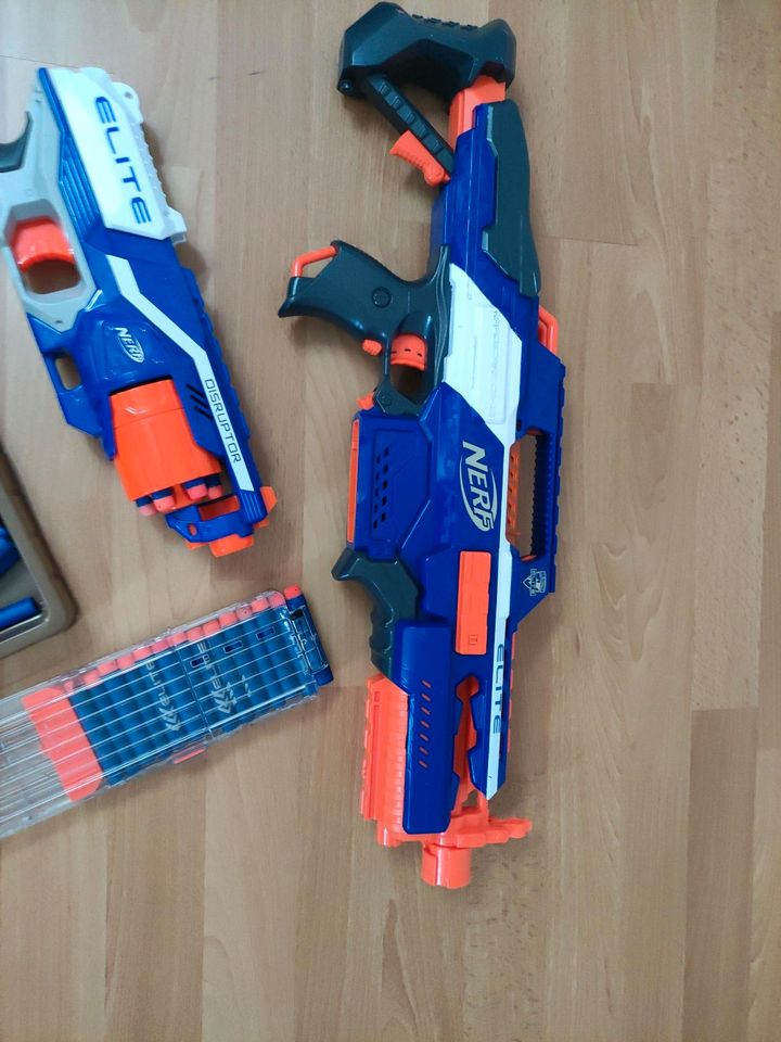 Nerf Elite Disruptor und Rapidstrike cs-18 in Barntrup