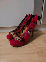 Iron Fist High Heels mit Teufelsmotiv – Größe 41, wie neu Sachsen - Görlitz Vorschau