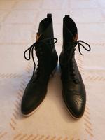 Hessnatur Stiefelette Budapester Style echtes Bio Leder Gr.36 neu Düsseldorf - Eller Vorschau