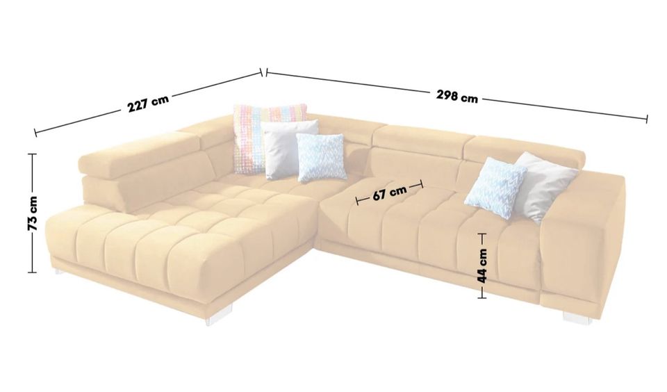 Couch Sofa Wohnlandschaft Wie NEU in Hagen