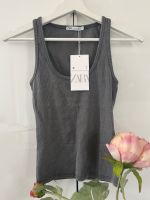 ☀️Neuw. Zara Basic Top Gr.S Grau☀️ Bayern - Niederwerrn Vorschau