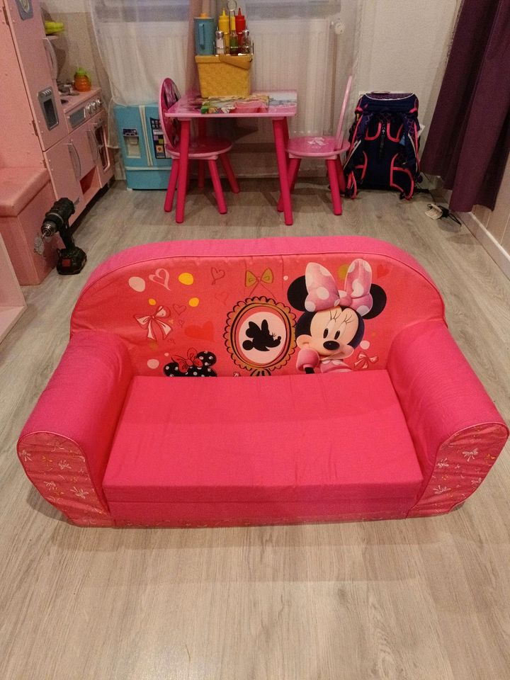 Disney Minnie Maus Sofa ausklappbar in Müden