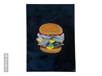 Bild Unikat Leinwand Gemälde „Rich Burger“ 50x70cm Niedersachsen - Gleichen Vorschau